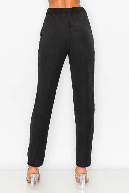 taper leg pants