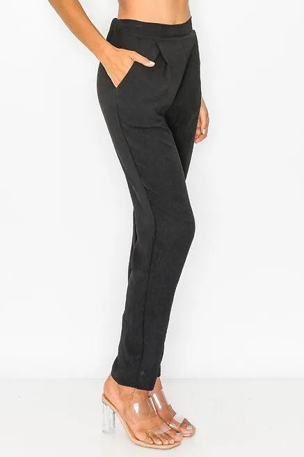 taper leg pants