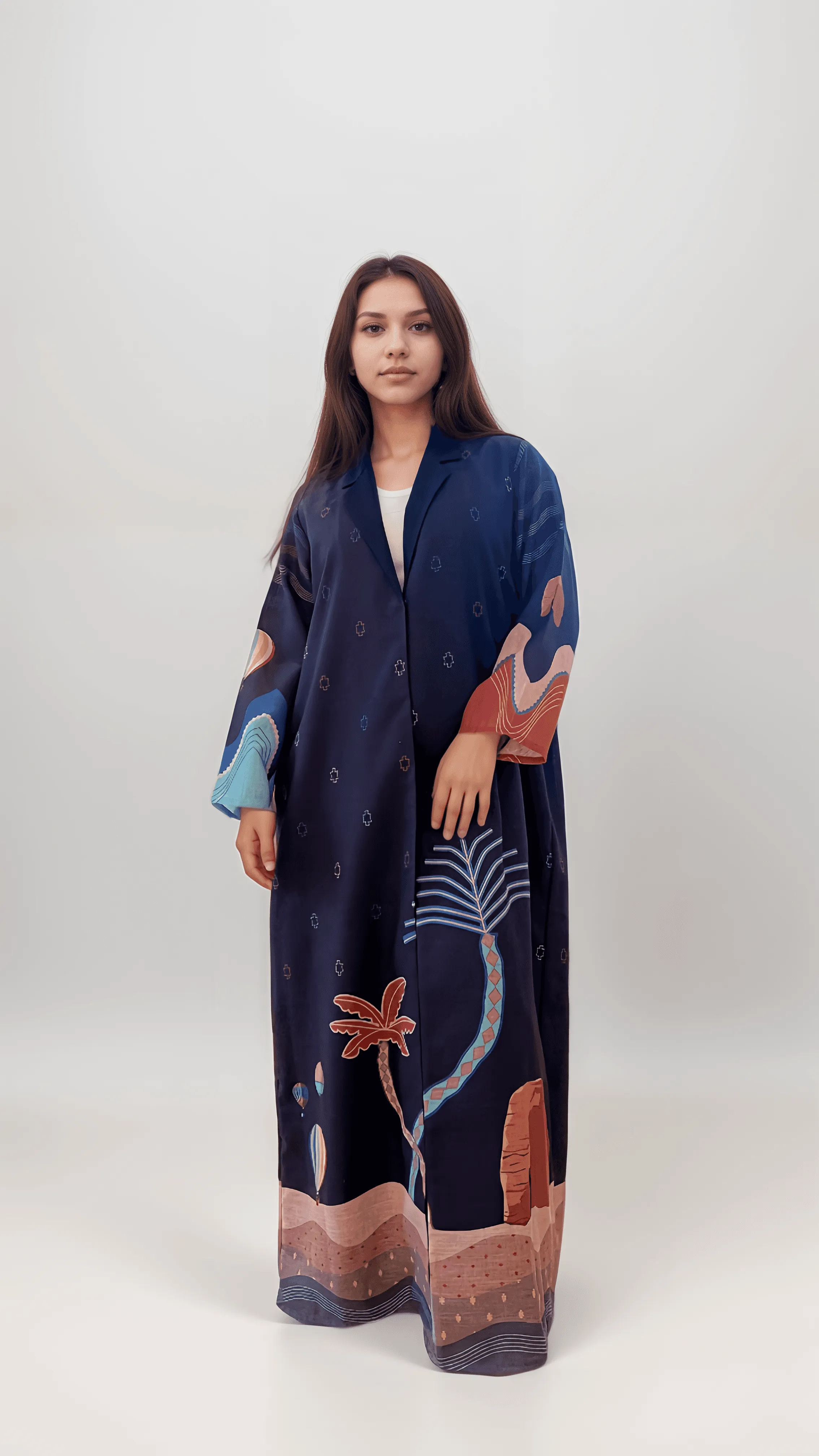 The Alula Horizon - Abaya & Scarf Set