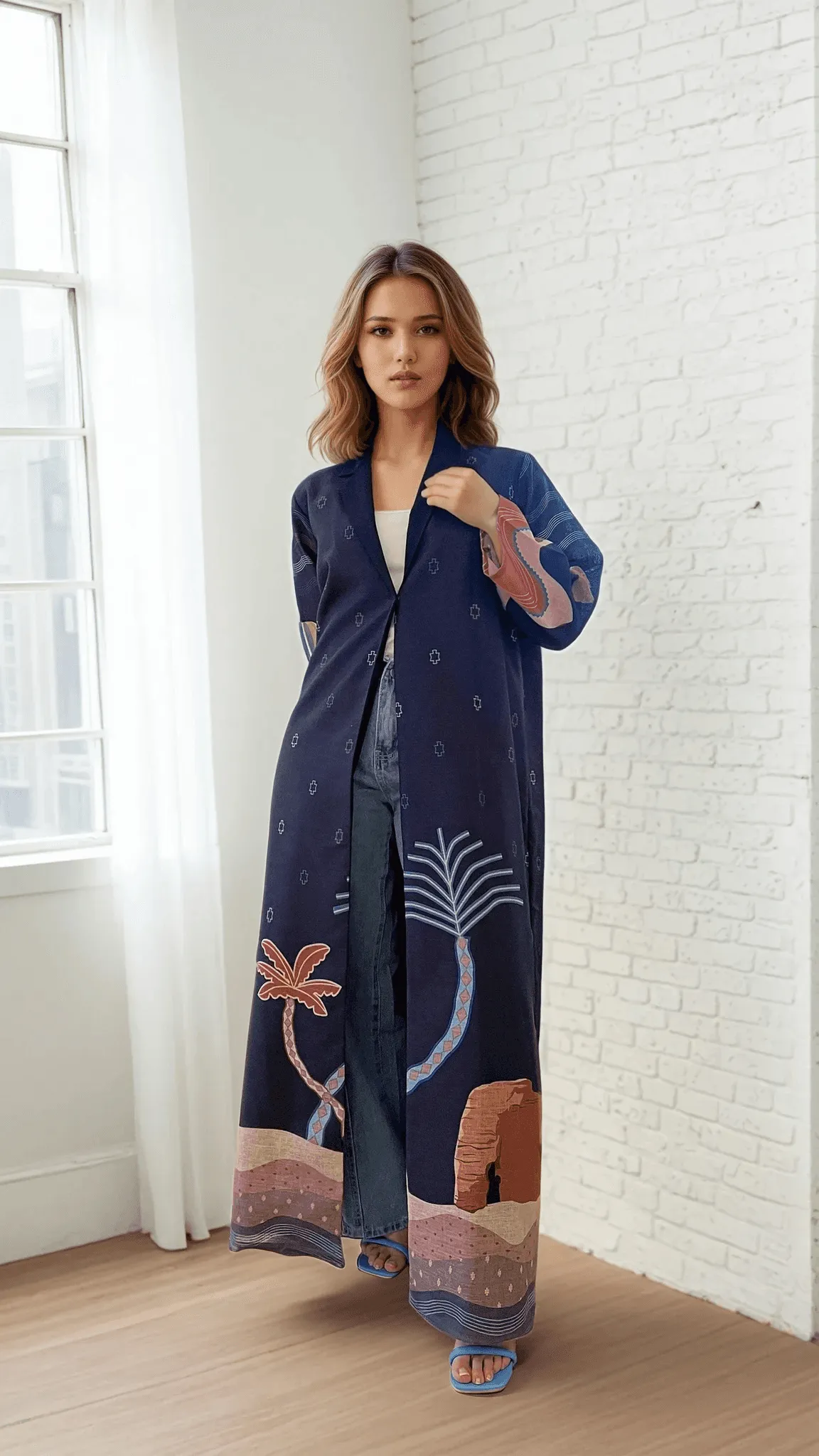 The Alula Horizon - Abaya & Scarf Set