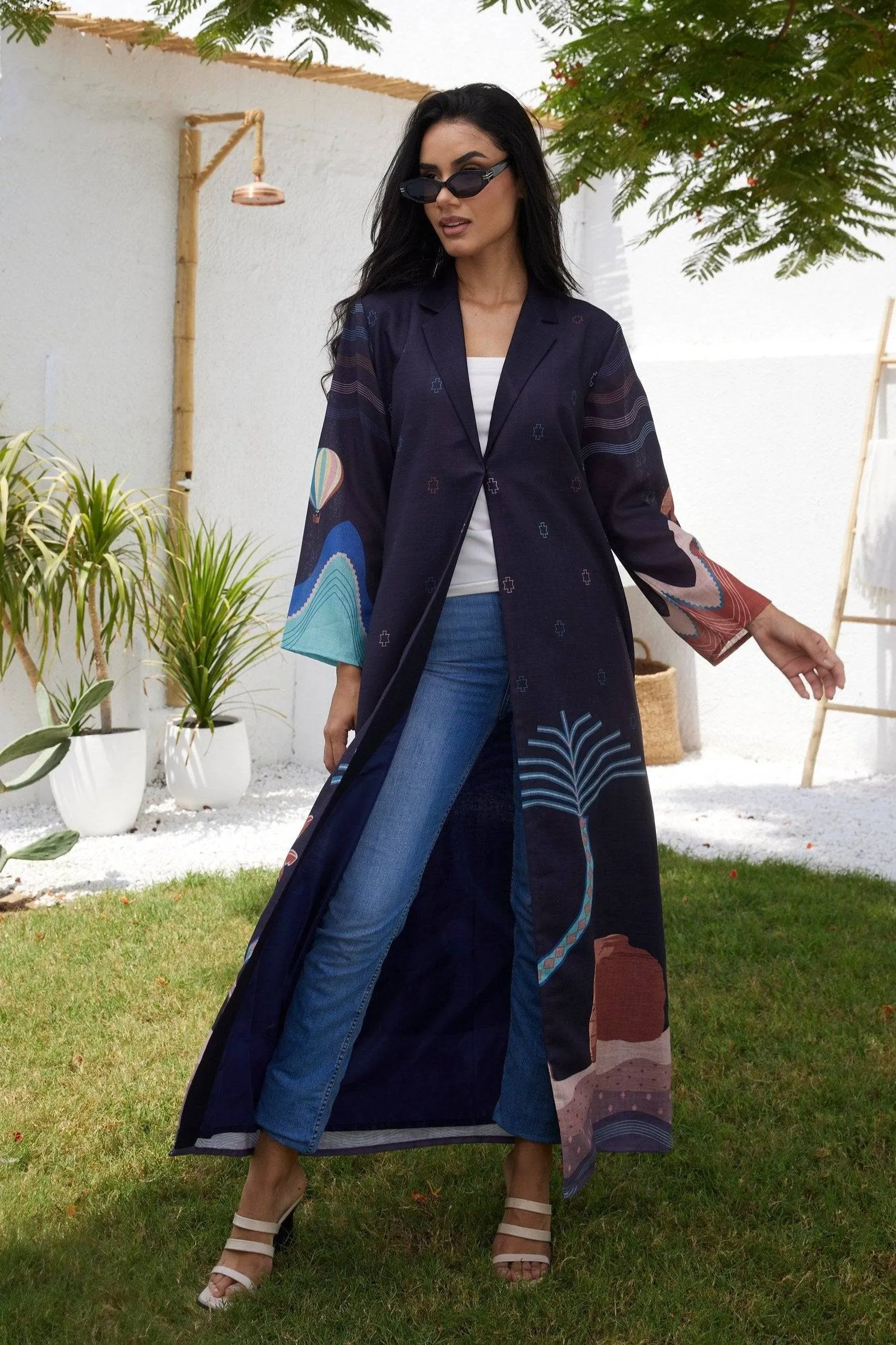 The Alula Horizon - Abaya & Scarf Set