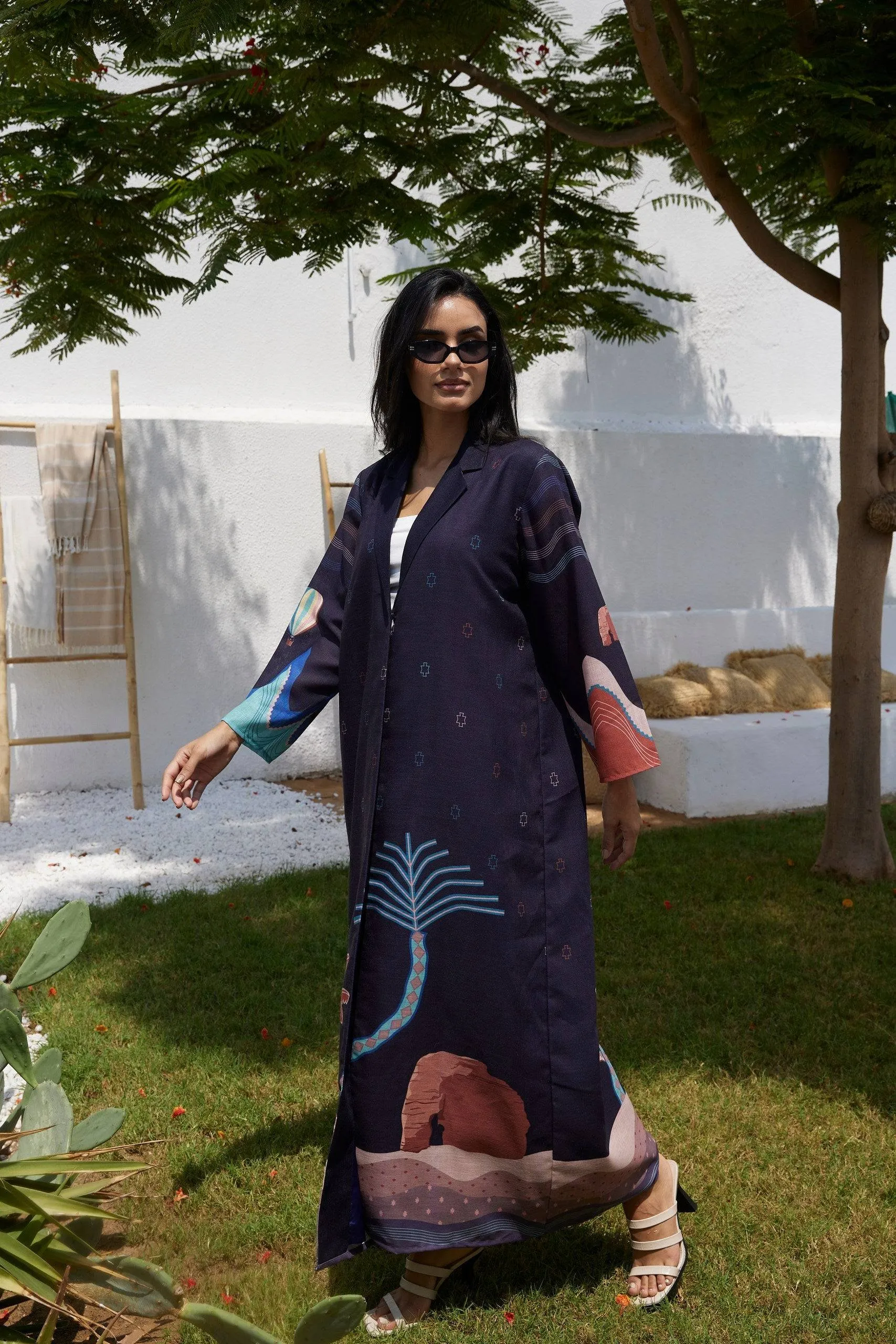 The Alula Horizon - Abaya & Scarf Set
