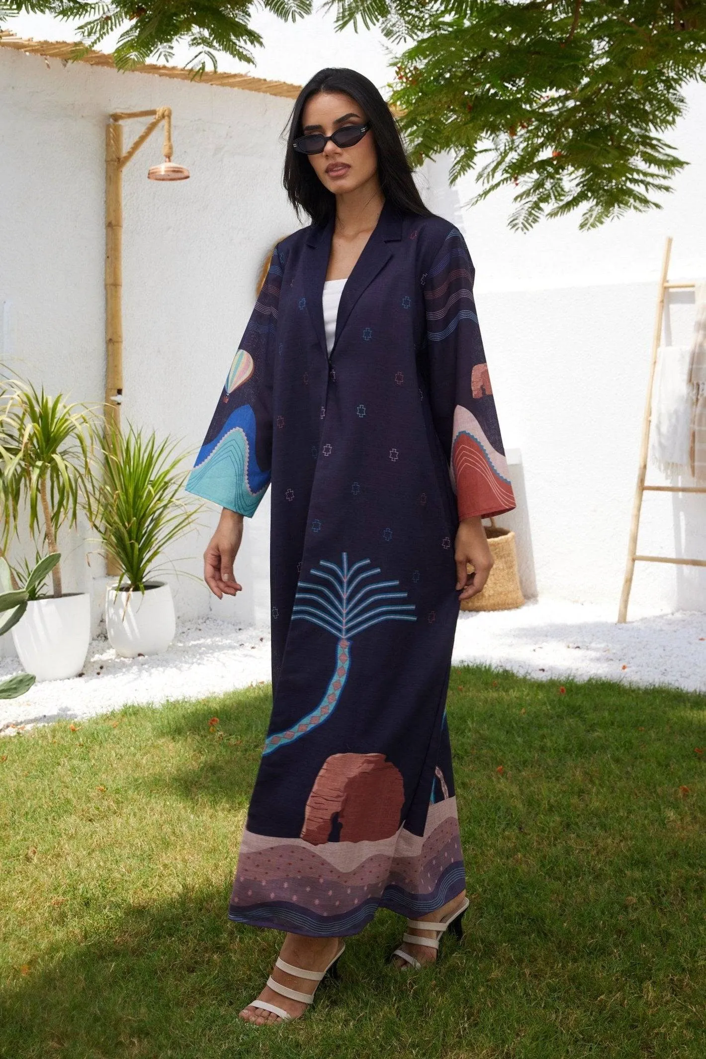The Alula Horizon - Abaya & Scarf Set