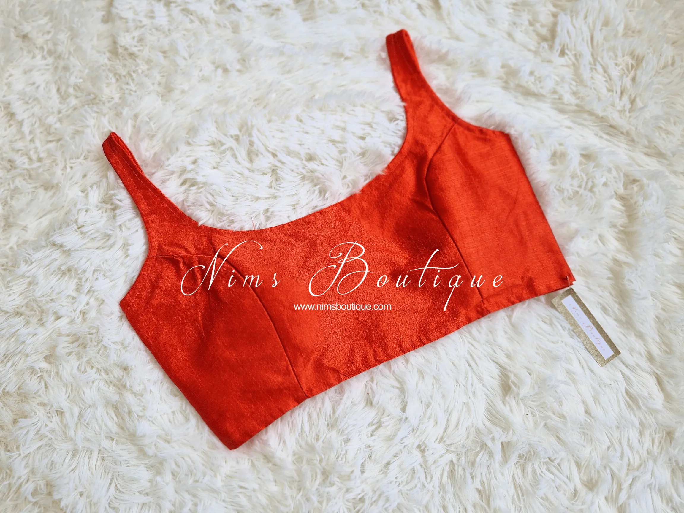The NB Orange Blouse (12-14)