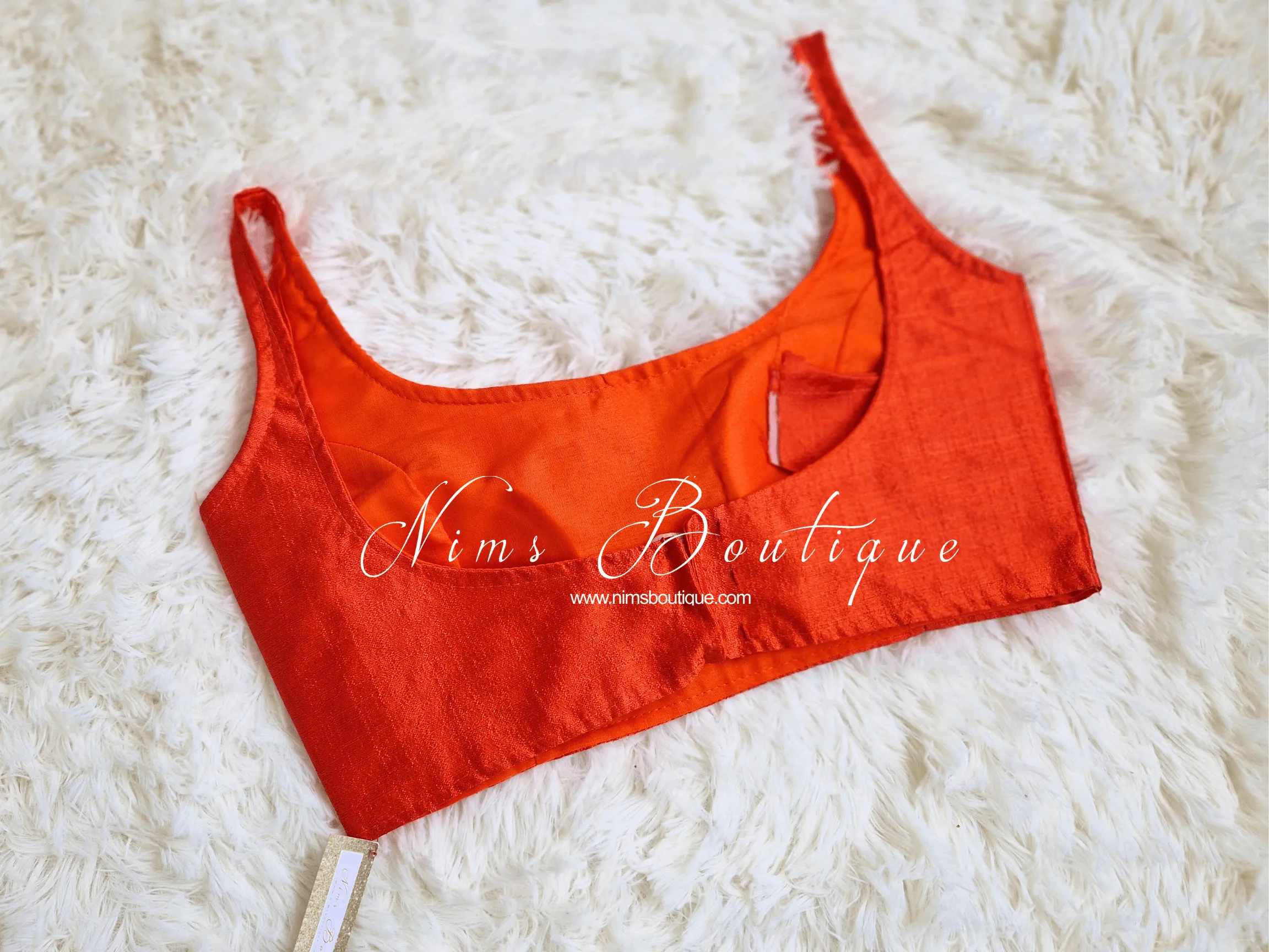 The NB Orange Blouse (12-14)