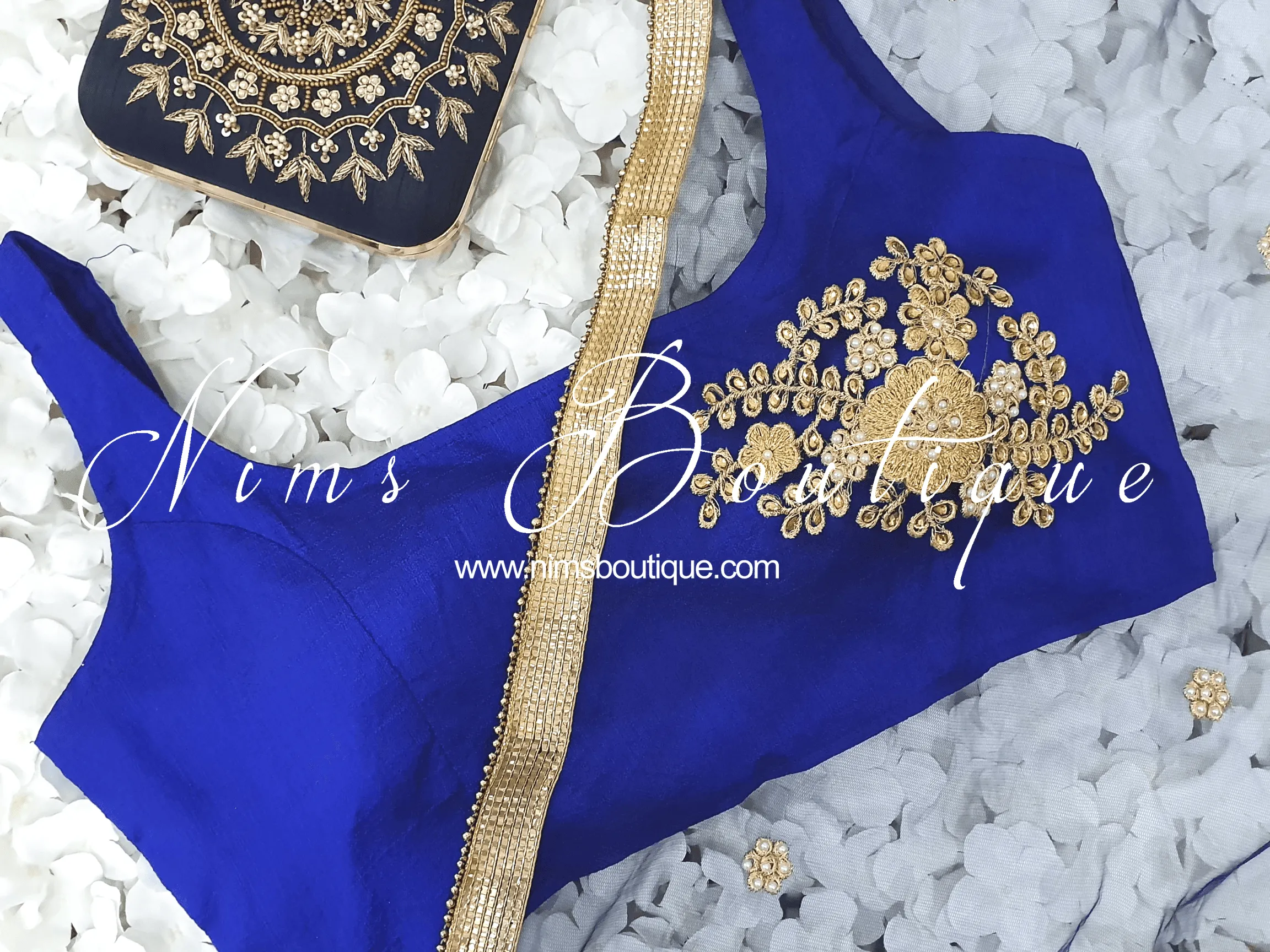 The NB Royal Blue Blouse (12-14)