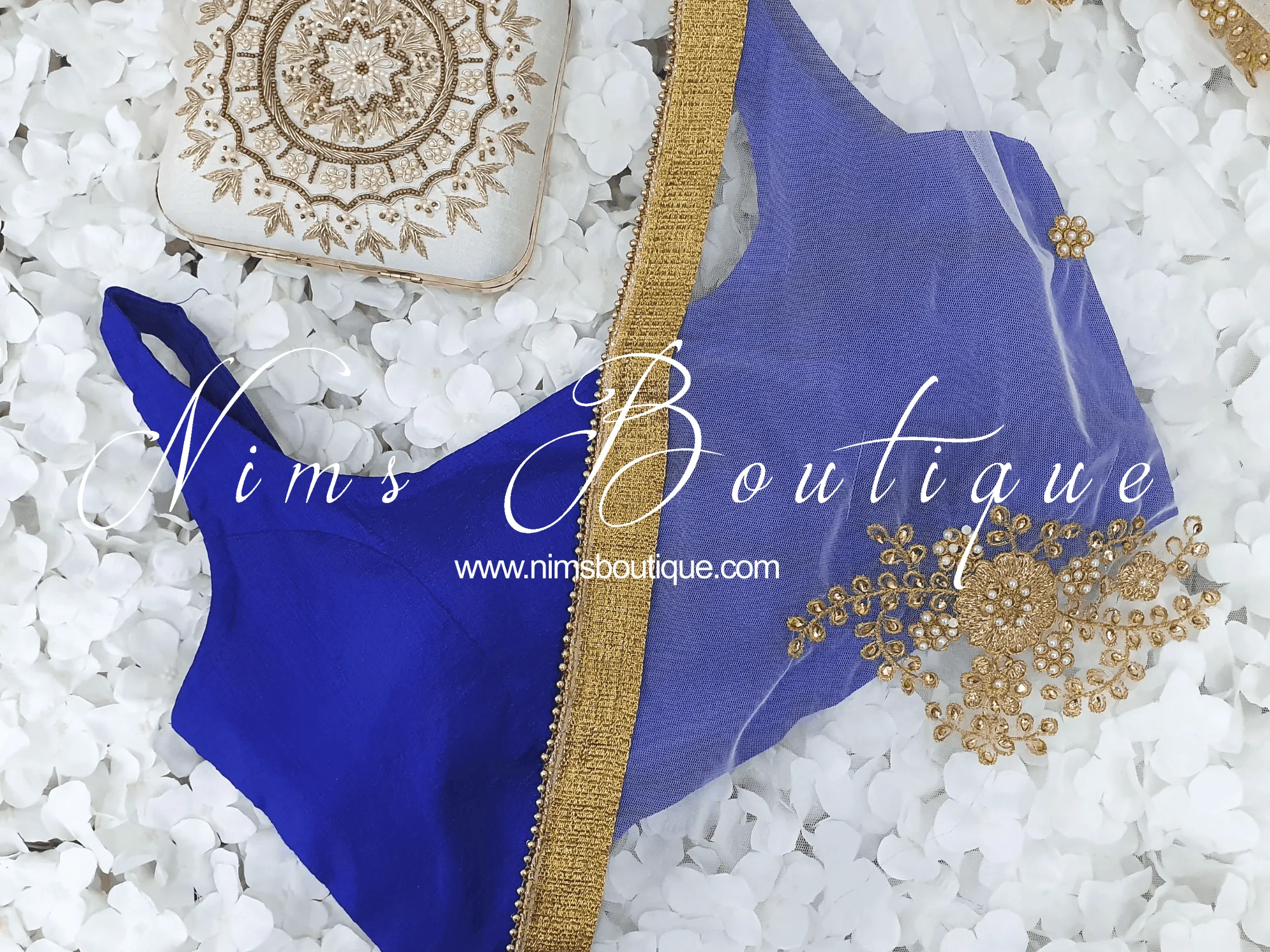 The NB Royal Blue Blouse (12-14)