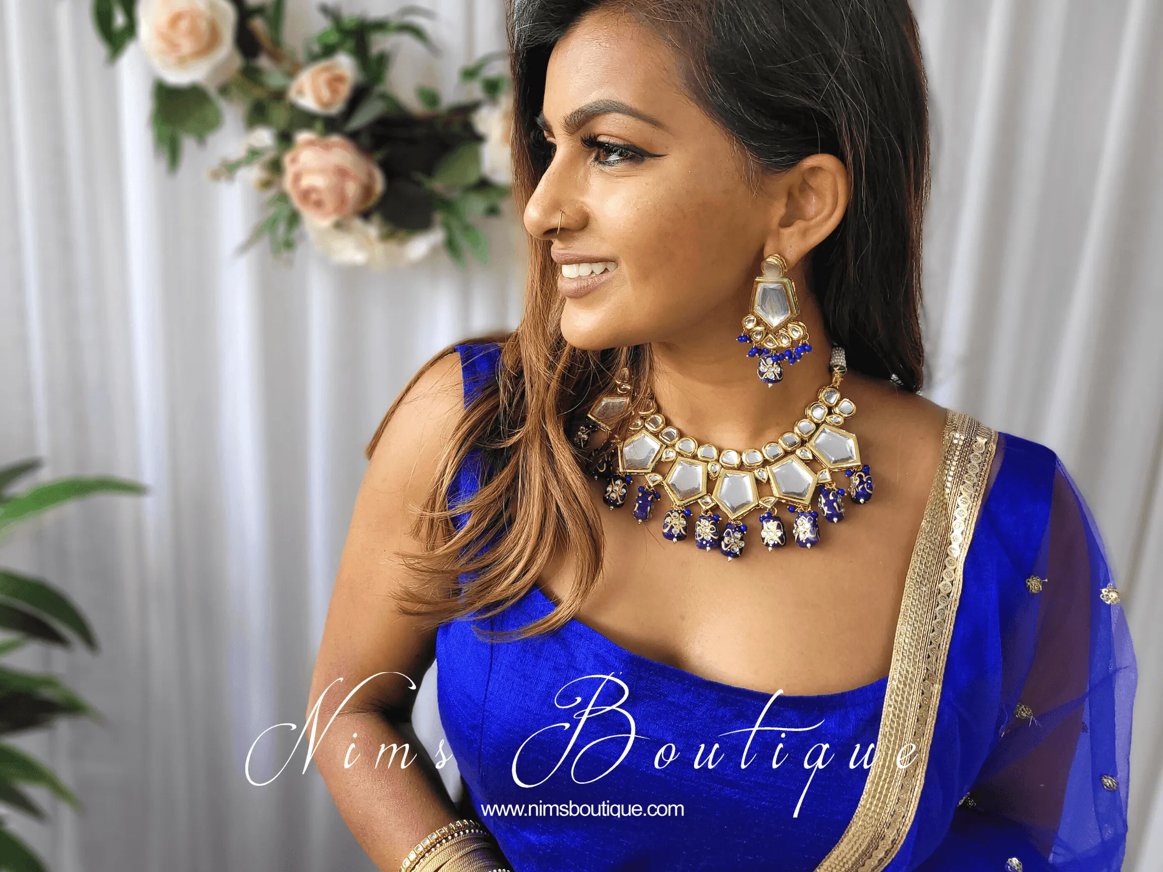 The NB Royal Blue Blouse (12-14)