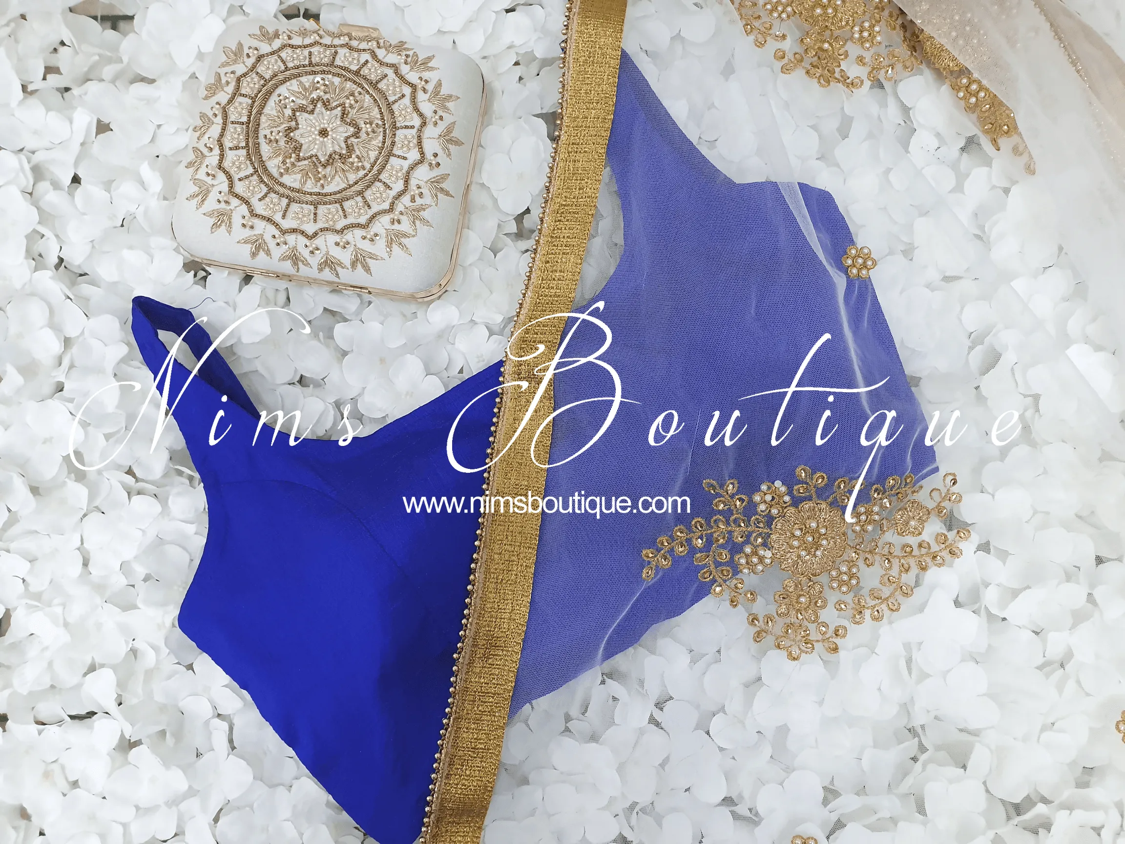 The NB Royal Blue Blouse (12-14)