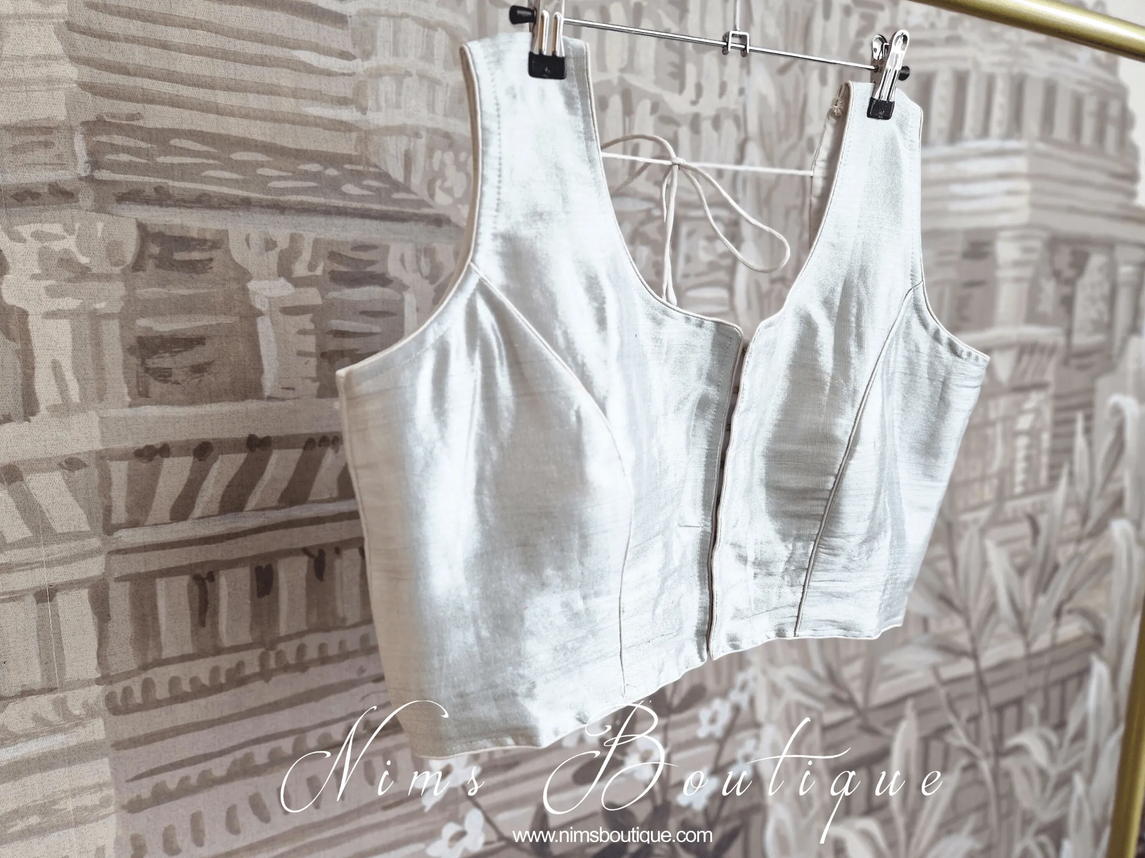 The NB Silver Blouse 16-18