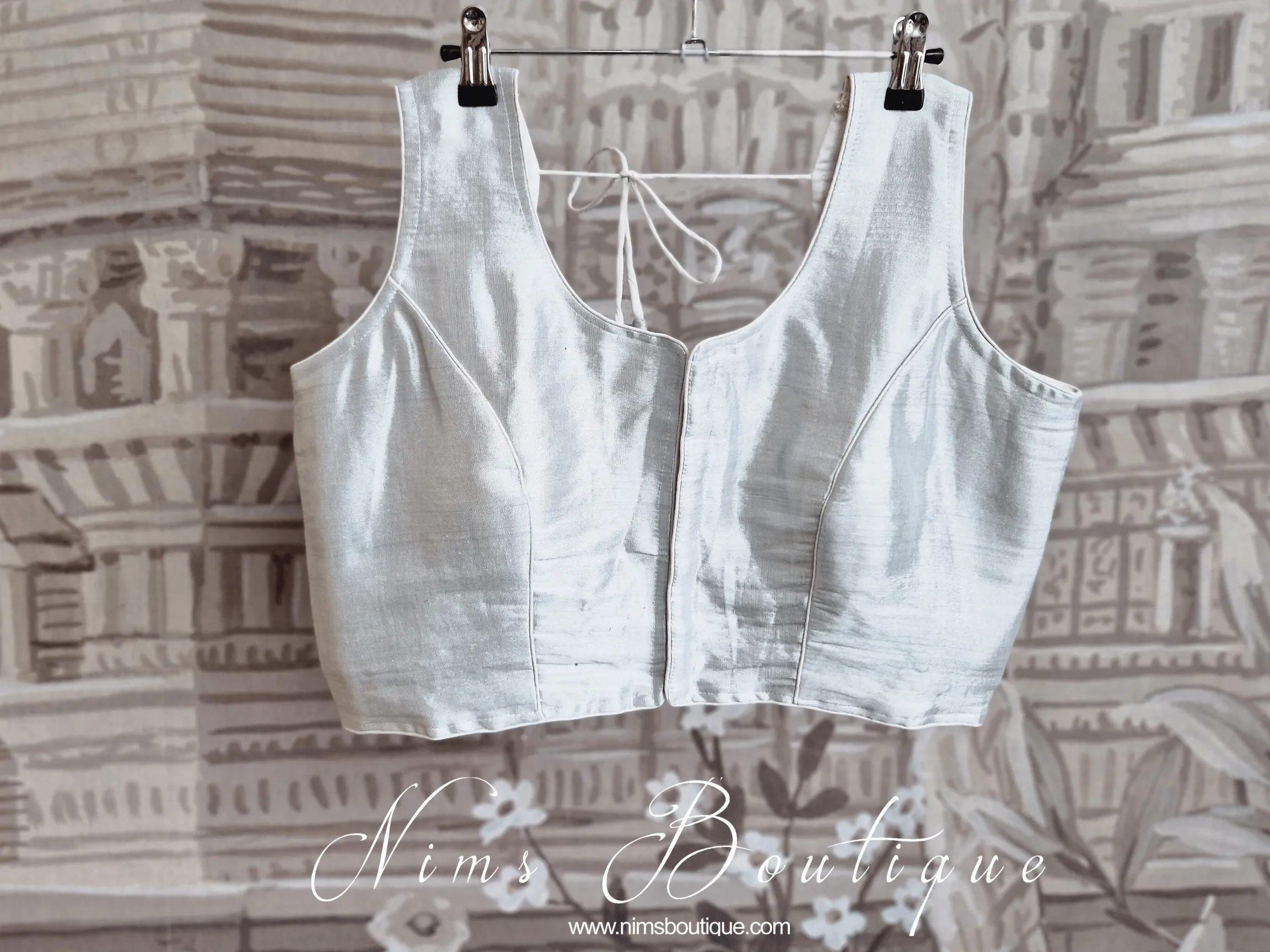The NB Silver Blouse 16-18