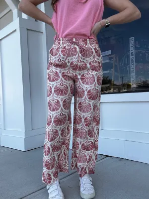 Umgee Pretty Please print pant