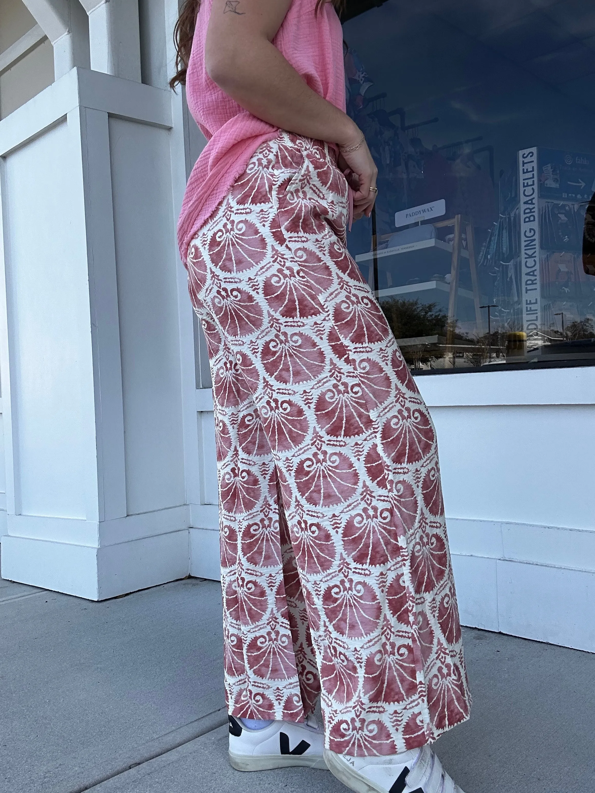 Umgee Pretty Please print pant