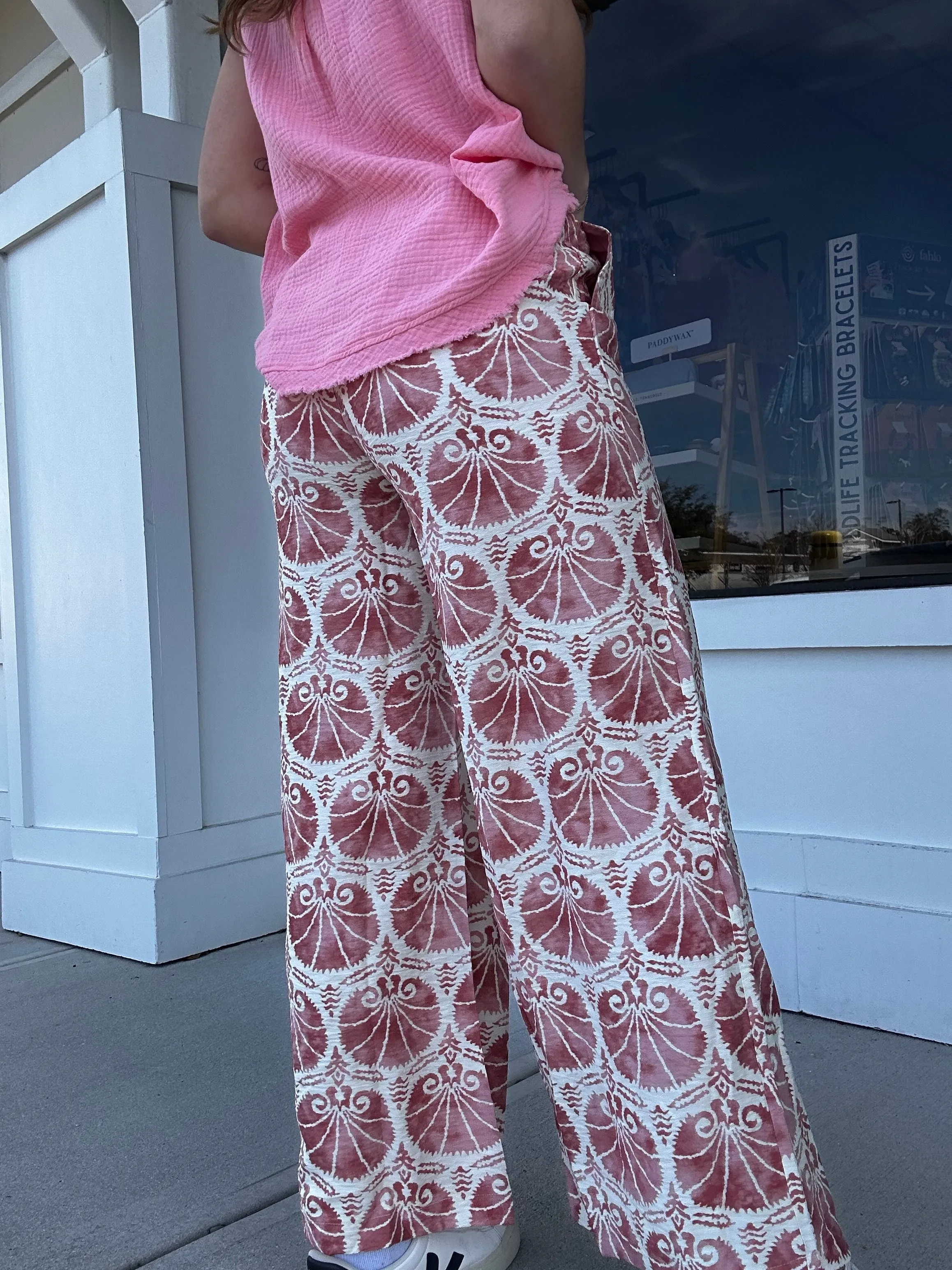 Umgee Pretty Please print pant
