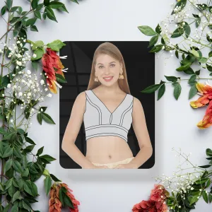 V Neck Blouse Fabric Display Sheet