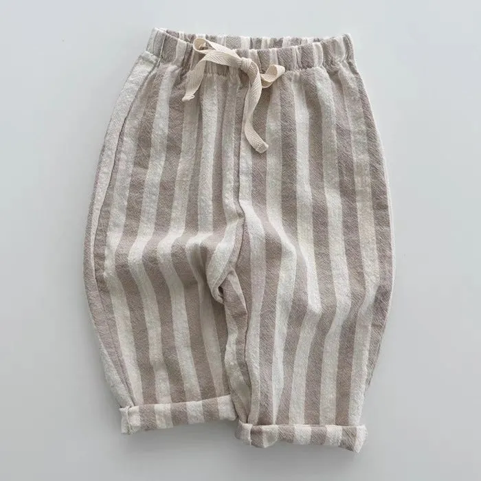 Vertical Striped Pants