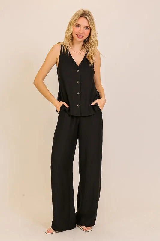 Vest top pant set