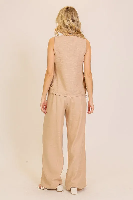 Vest top pant set