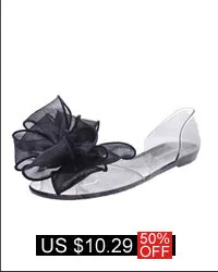Women Flat Sandals Rhinestone String Bead Casual Flats