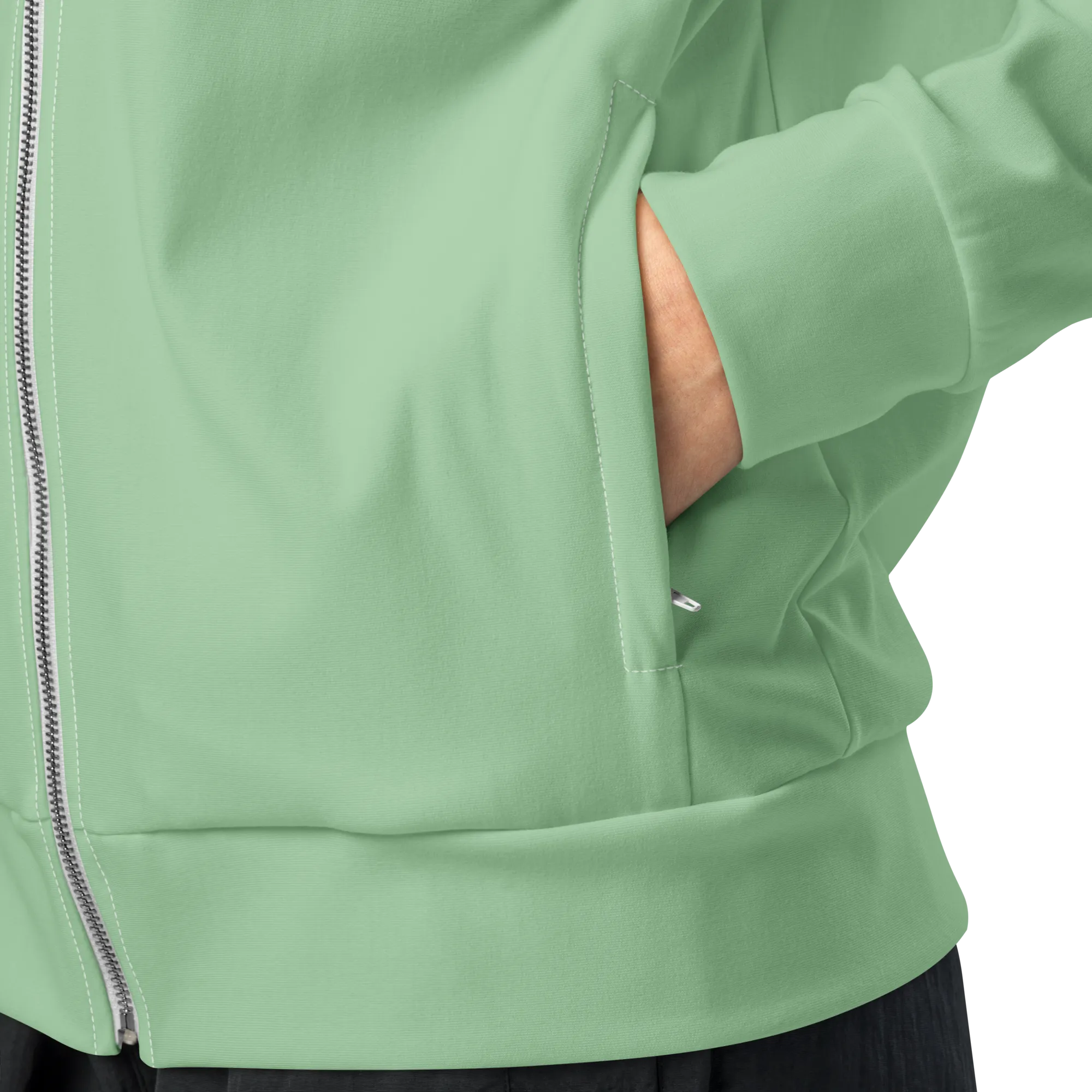 Womens track jacket - Palm Green